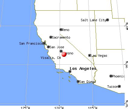 Visalia CA Maps .